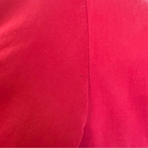 Red silk vintage blazer - Picture 7 of 8